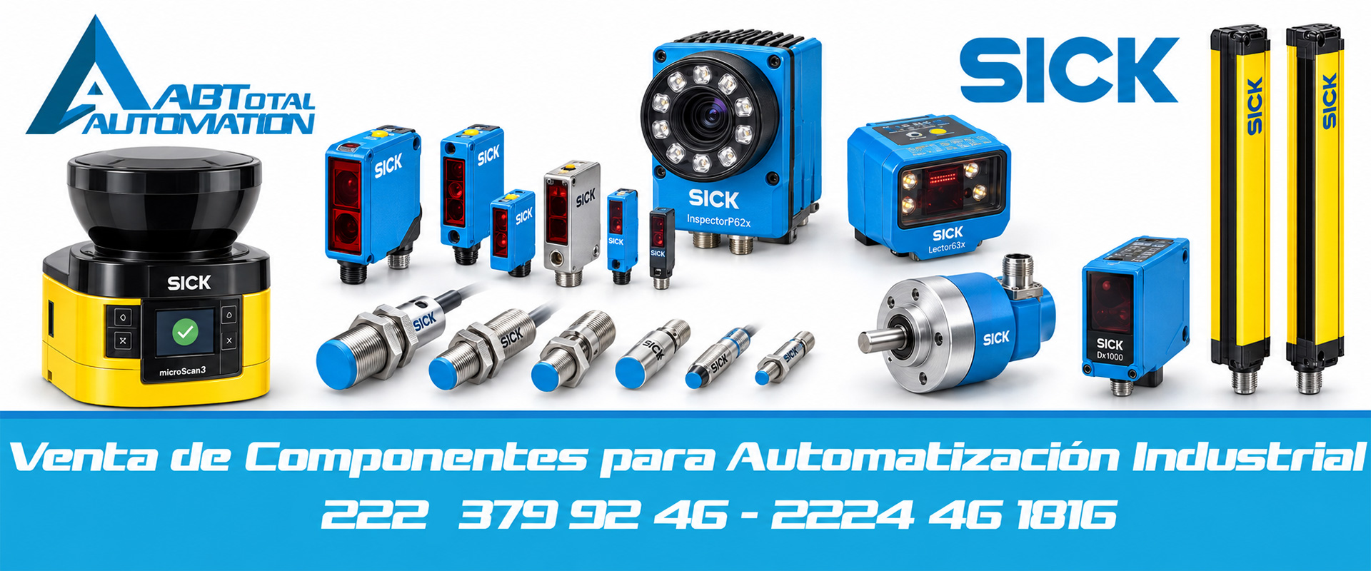 Venta y asesoría especializada para Encoders Sick en ABT Automation